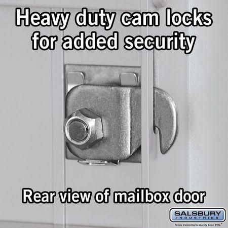 4C Horizontal Mailbox, Aluminum K332409