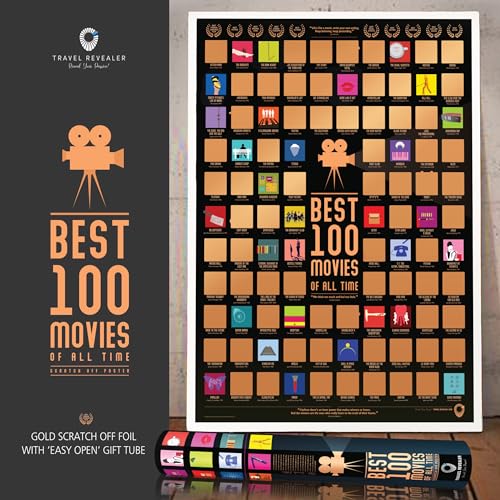 Movie Scratch Off Poster 17"x24" G71938