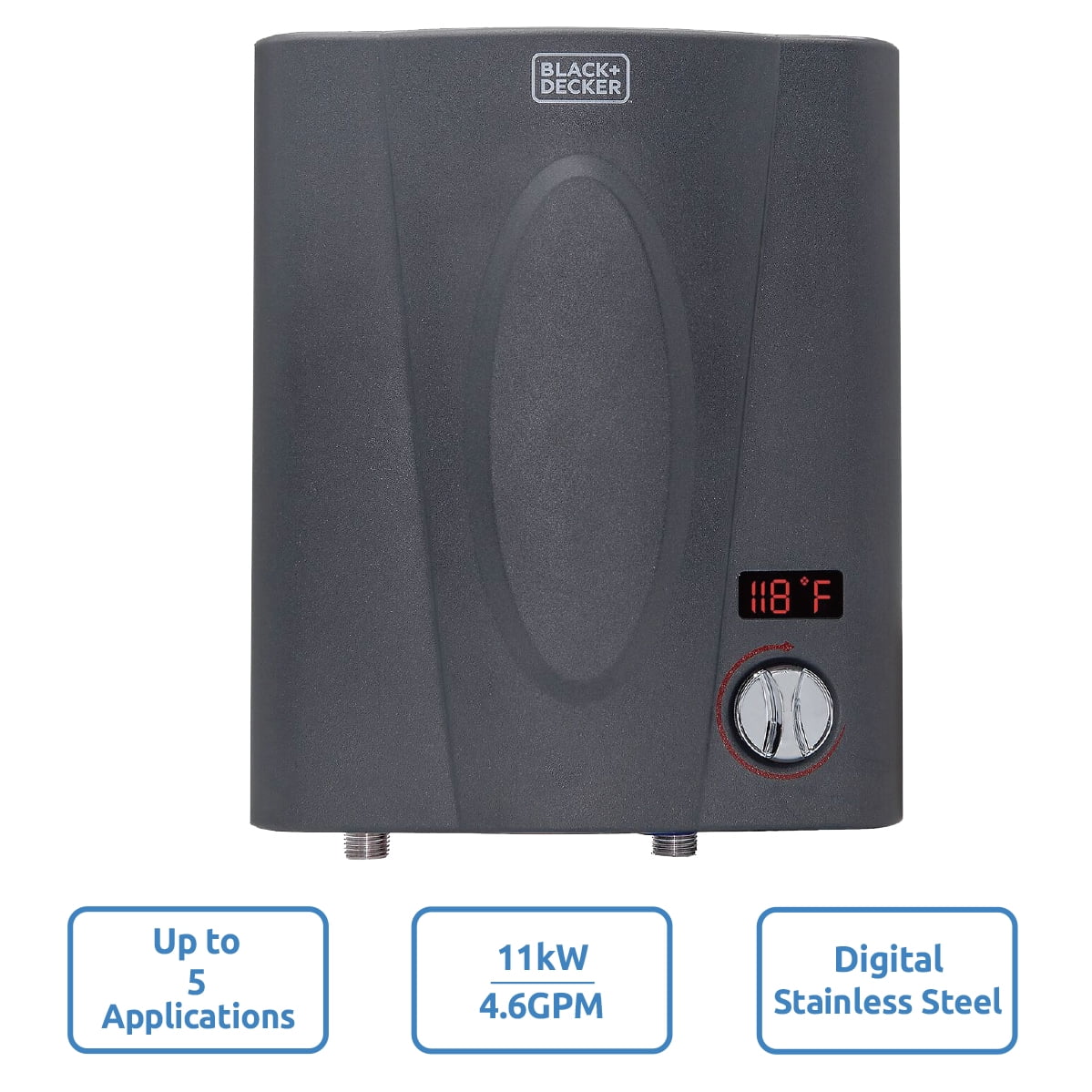 11 kW 2.35 GPM Electric Tankless Water Heater Q182