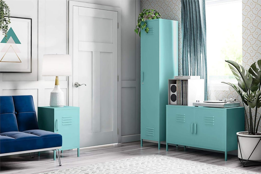 Mint Metal End Table E996