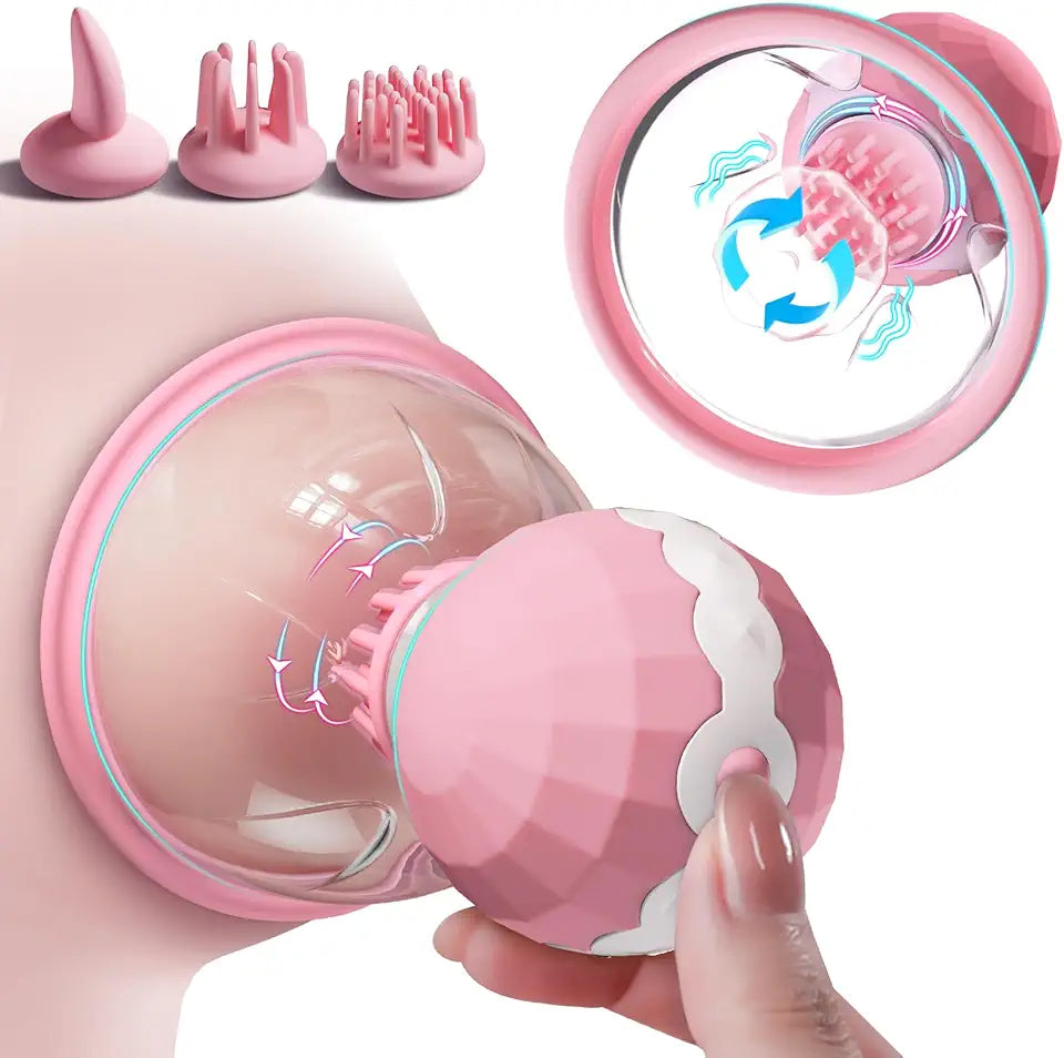 Nipple Vibrator with 10 Modes P68196