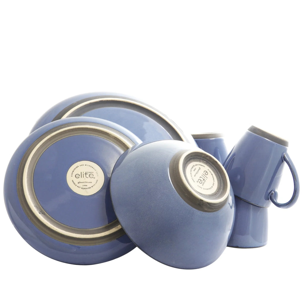 16-Piece Blue Dinnerware Set C925298