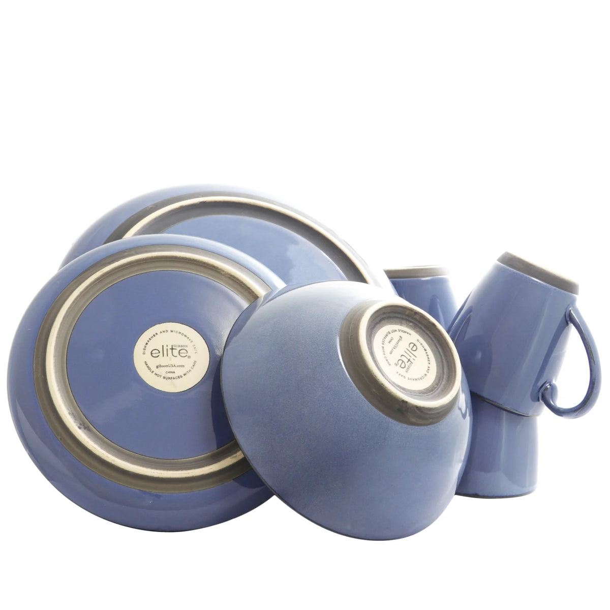16-Piece Blue Dinnerware Set C925298