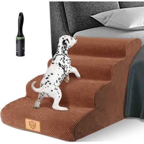 3 Tiers Non-Slip High Density Foam Dog Steps T8041