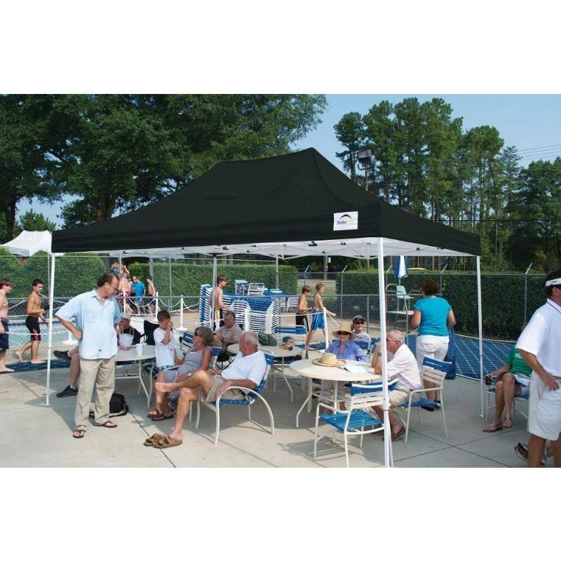 10 ft. W x 15 ft. D Straight Leg Pop-Up Canopy V395
