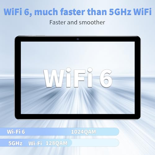 Android 13 Tablet, 6GB RAM 64GB ROM with Protective Case U5759