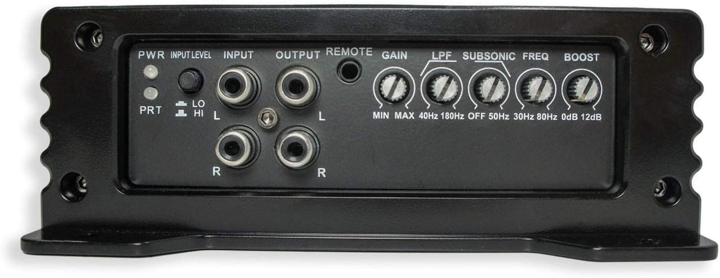 Dual 12 Loaded Sub Box Bundle with Amp & Install Kit T752