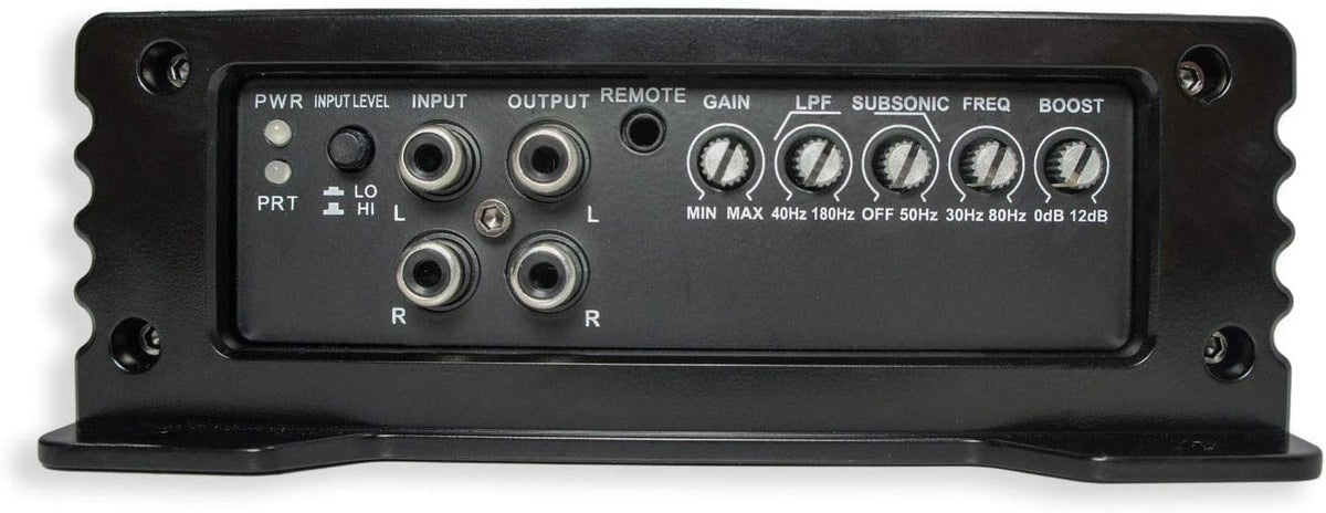 Dual 12 Loaded Sub Box Bundle with Amp & Install Kit T752