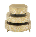 Metal Mosaic Cake Stand (Set of 3) O99137