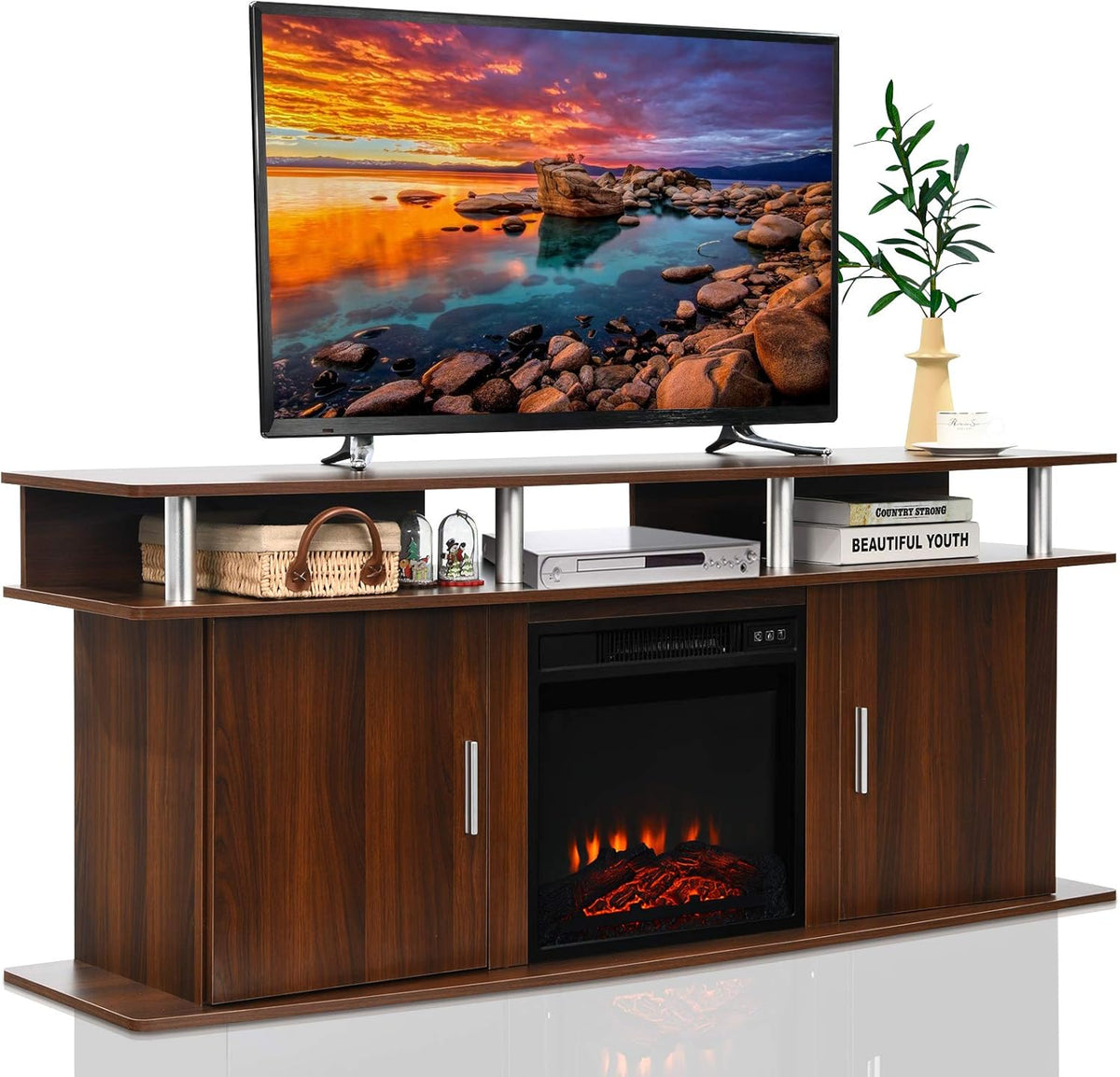 Fireplace TV Stand with Electric Fireplace S470470