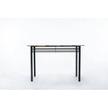 Black & Tan Dining Table Y63909