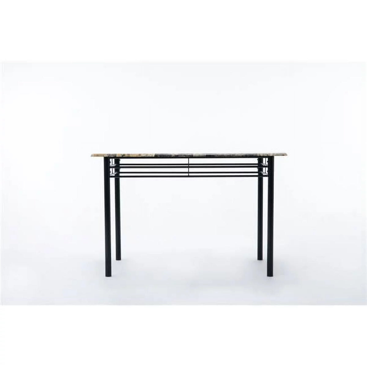 Black & Tan Dining Table Y63909