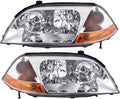 Headlight Assembly Unit Pair for Acura MDX 2001 2002 2003 D717975