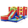 Inflatable Bouncing House with Water Cannon and Carrying Bag N812