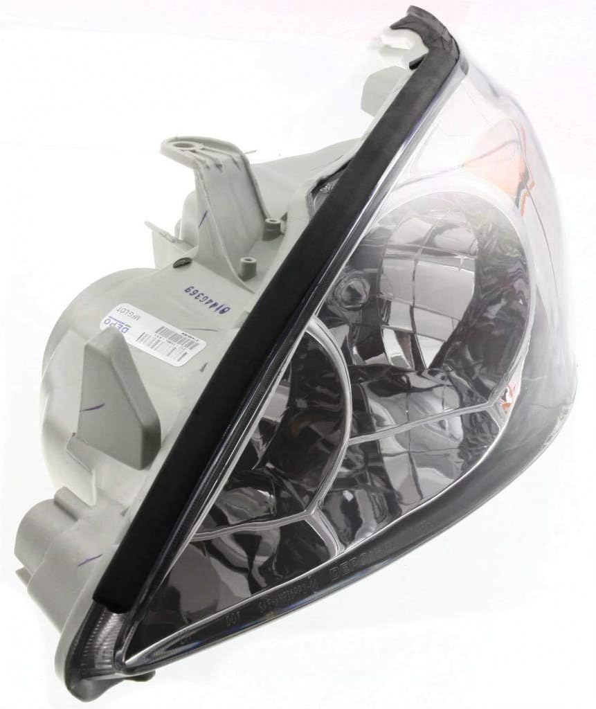 Chrome Headlight Assembly Pair for Toyota Camry 2002-2004 P691651
