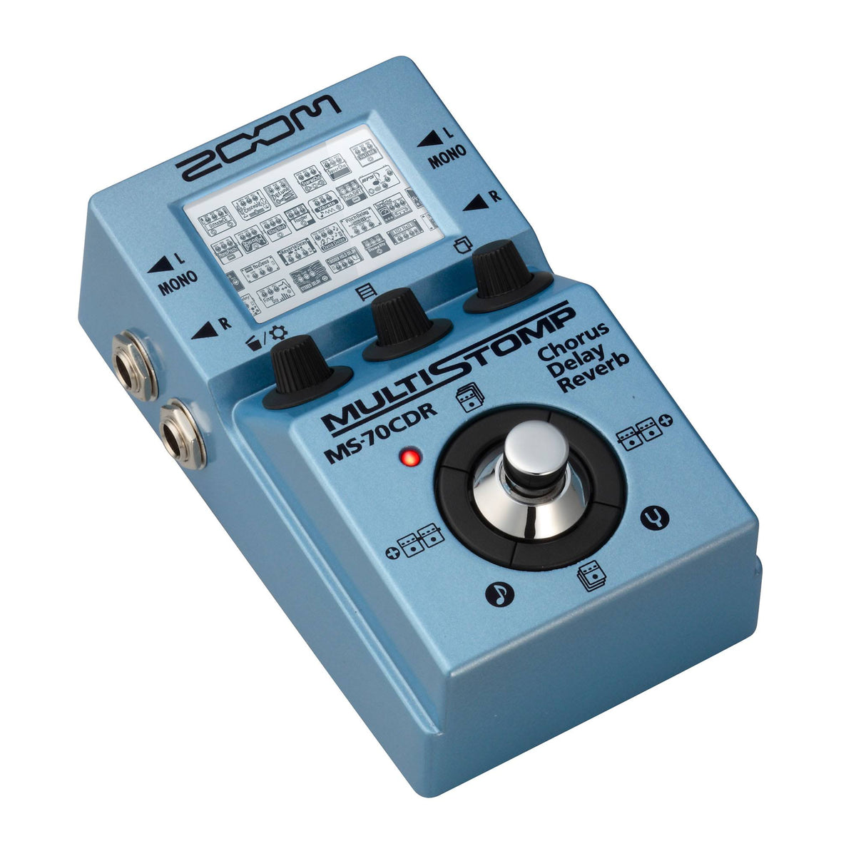 MultiStomp Bass Pedal with Chorus, Delay, Reverb Effects Q911