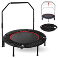 40 Foldable Mini Trampoline with Handrail J940213