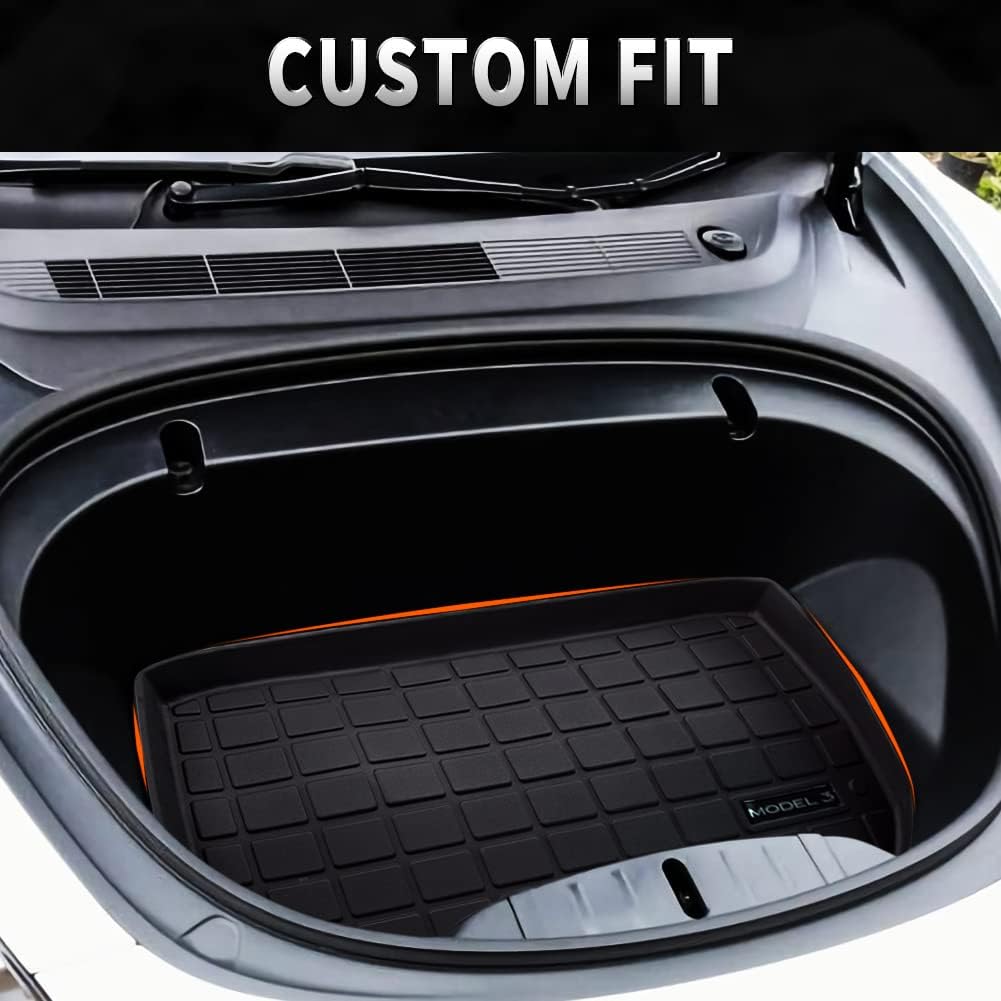 Front Trunk Liner All Weather Frunk Cargo Mat Y2022