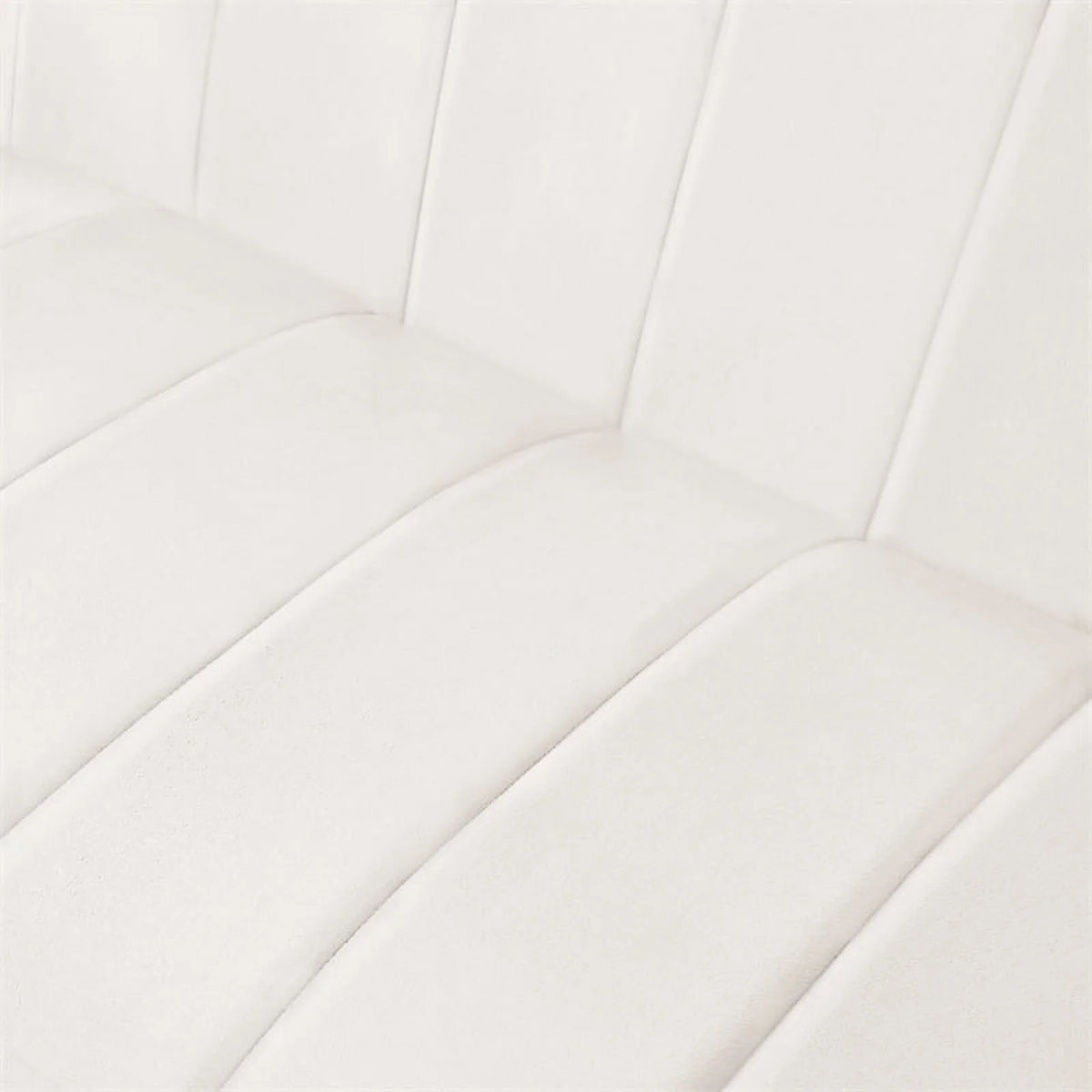 Cream Gold Velvet Steel Sofa S95504