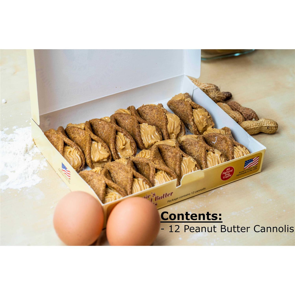 Peanut Butter Cannolis Pet Supplies C735