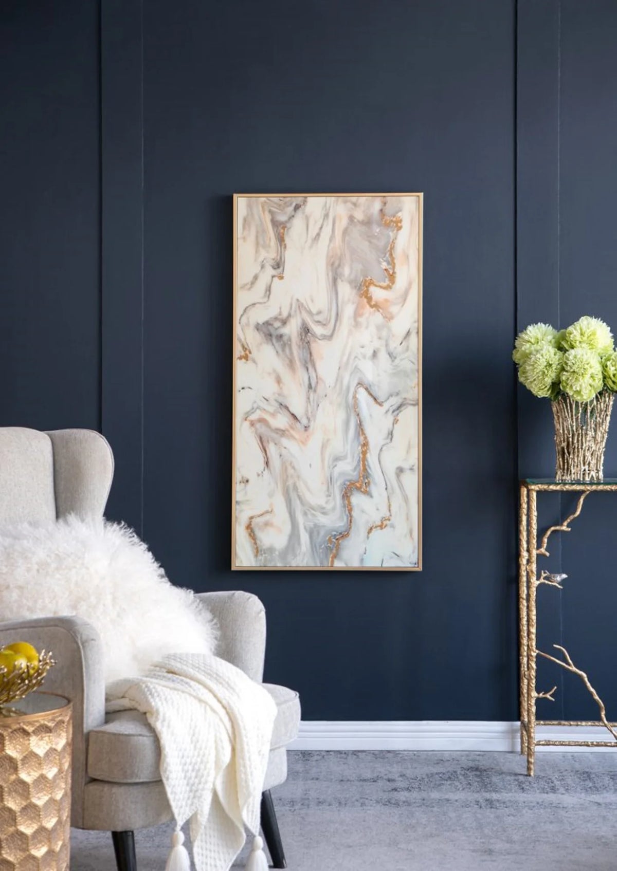 Marble Pattern Framed Wall Art C68748