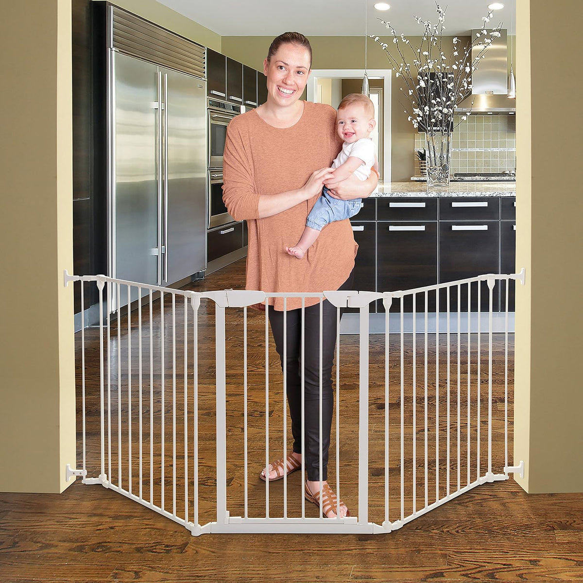 White Baby Gate E380