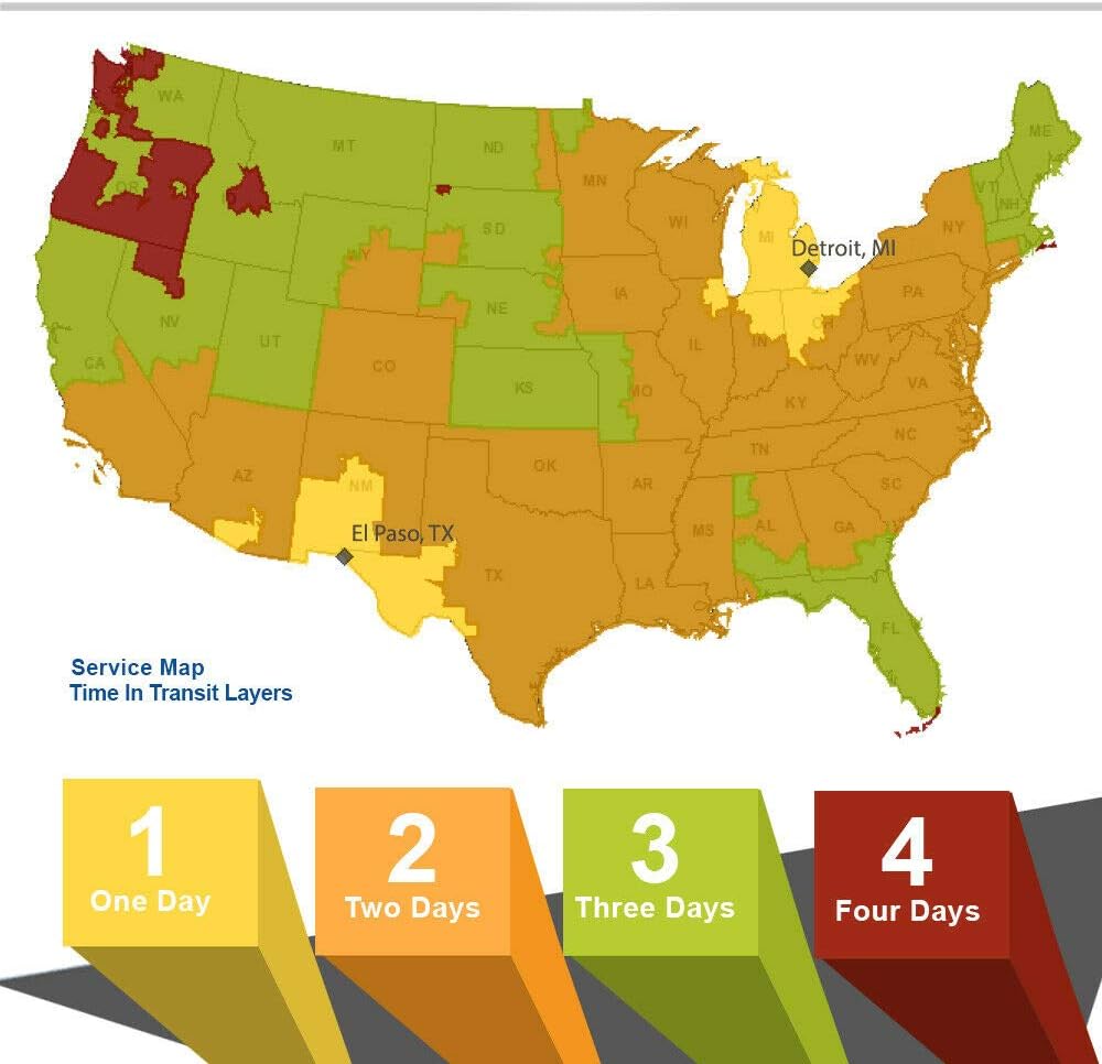 Front and Rear Disc Brake Rotors 4pc Set B6779