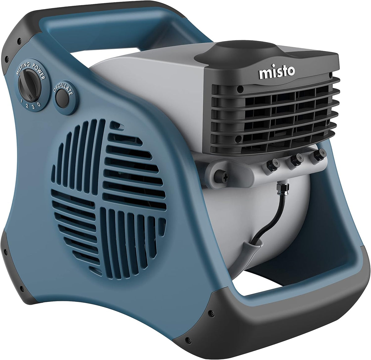 Blue Outdoor Misting Fan Q82186