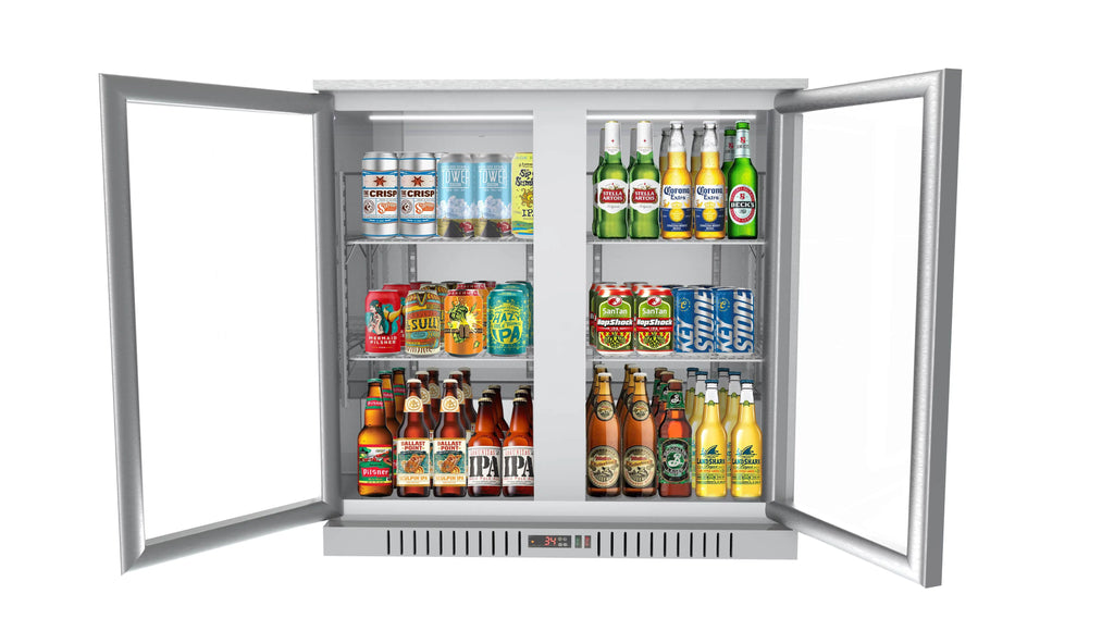 Two-Door Back Bar Refrigerator 7.4 Cu. ft. K3470
