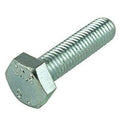 M8 x 25mm Hex Cap Screw Metric Class 8.8 Zinc Plated Steel 100 pcs P804