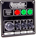 Ignition Panel Black with 2 ACC. & Lights Pack of 2 B4466
