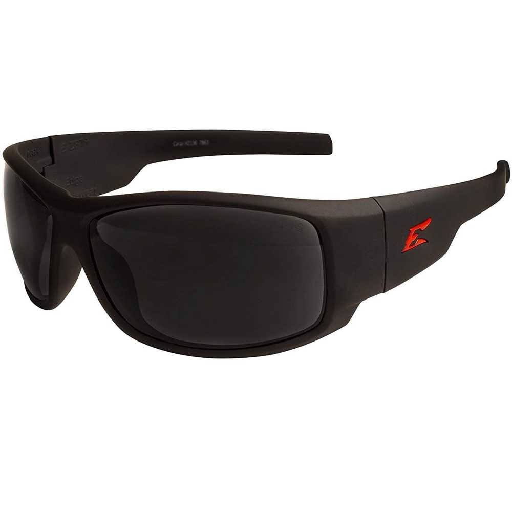Matte Black Safety Glasses with Smoke Lens V6904