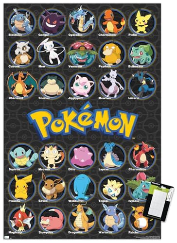 Pokémon Wall Poster 22.375" x 34" Unframed B300057