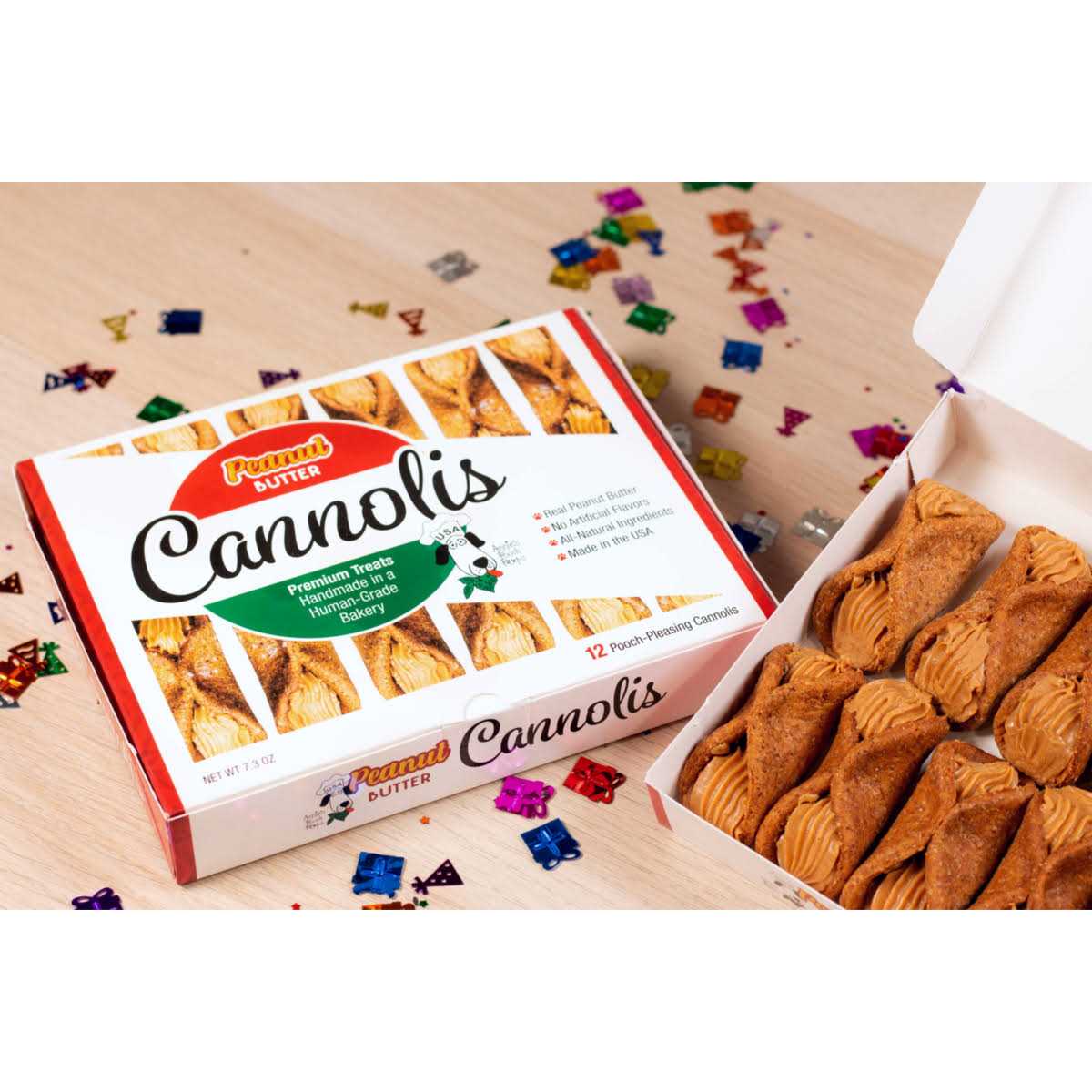 Peanut Butter Cannolis Pet Supplies C735