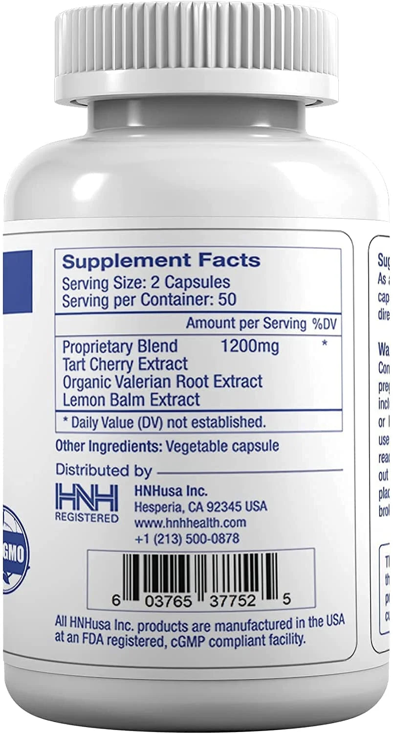 100 Veggie Capsules Sleep Aid Supplement Z727733
