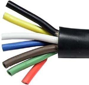 14 Gauge 7 Way Conductor RV Trailer Cable Cord R476