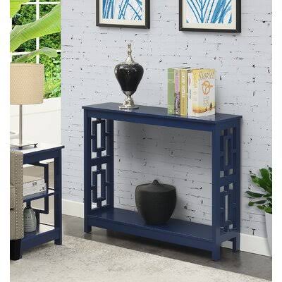 Cobalt Blue Console Table Q69055