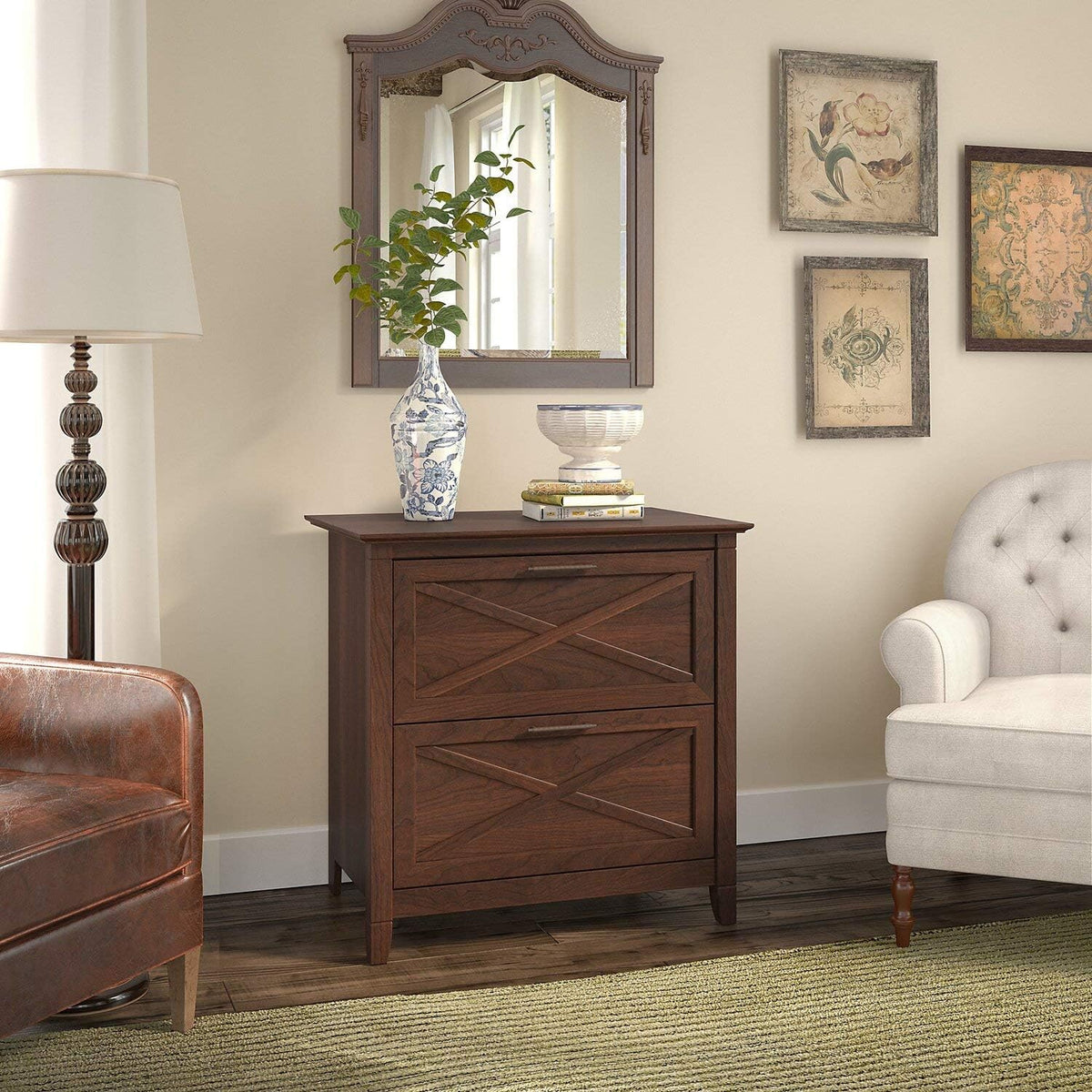 2 Drawer Lateral File Cabinet K36077