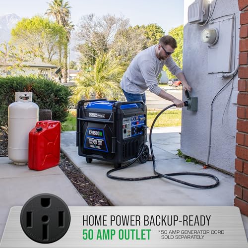 9,500-Watt Dual Fuel Digital Inverter Portable Generator M293778