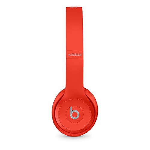 Red On-Ear Wireless Headphones with Bluetooth J58730