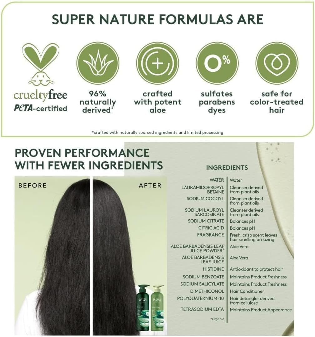 30 Fluid Ounce Gentle Moisture Shampoo E285