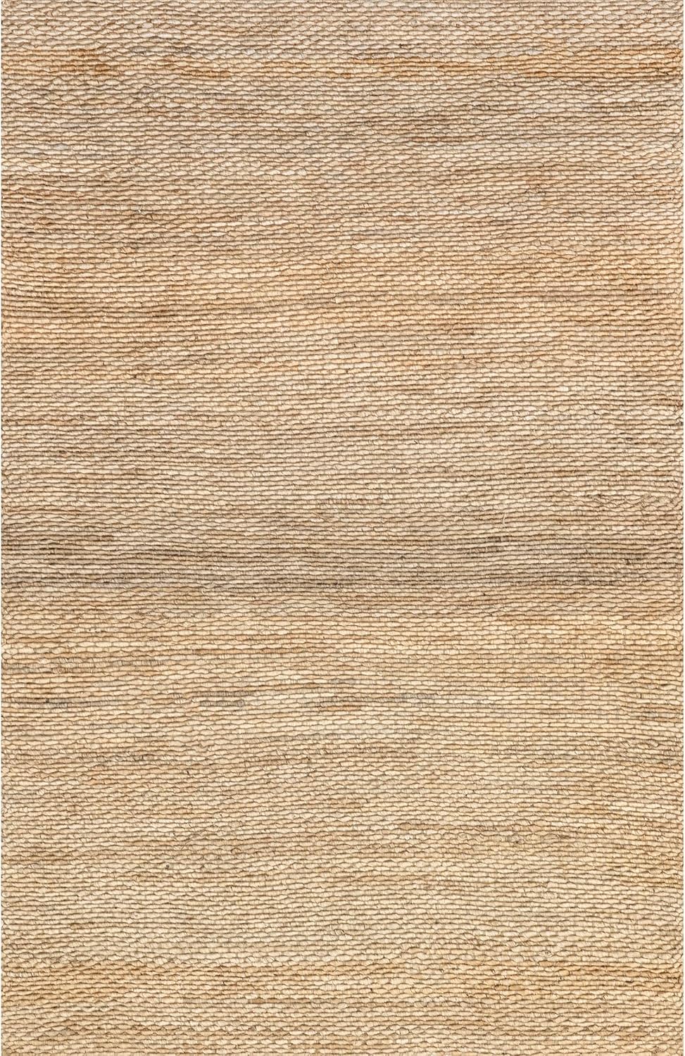 Natural Hand Woven Jute Area Rug, 5x8 U982