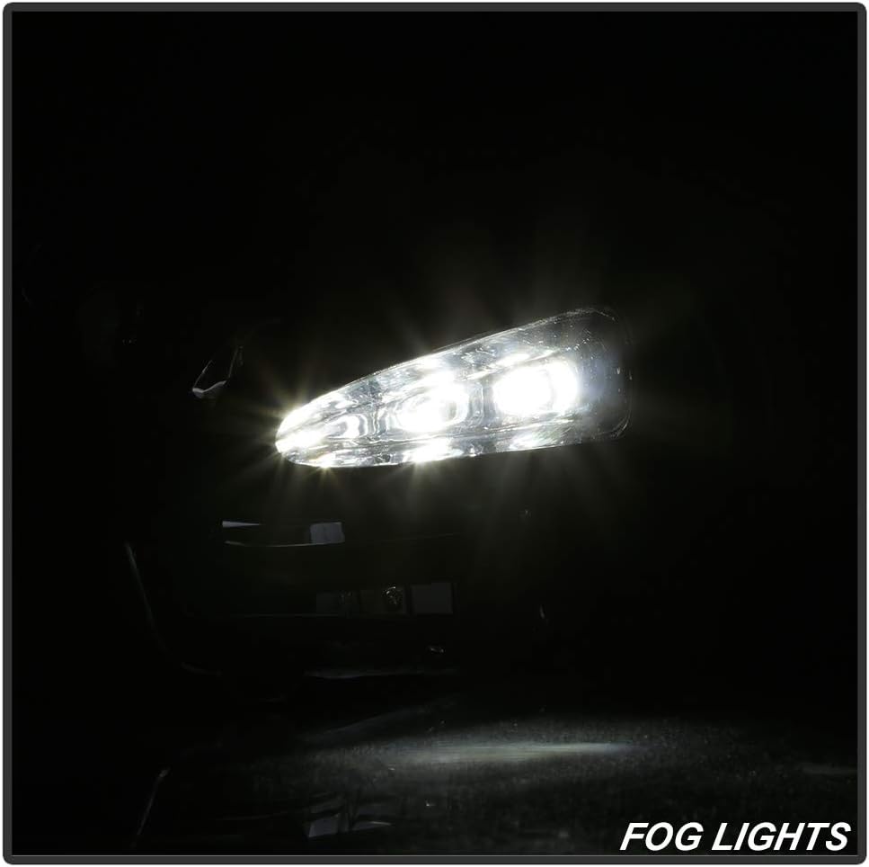 LED Bumper Fog Driving Lights with Switch Assembly Driver & Passenger Side Y66566