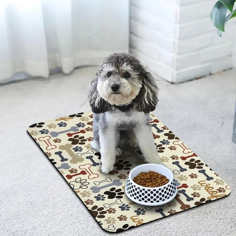 Waterproof Absorbent Dog Food Mat R9629