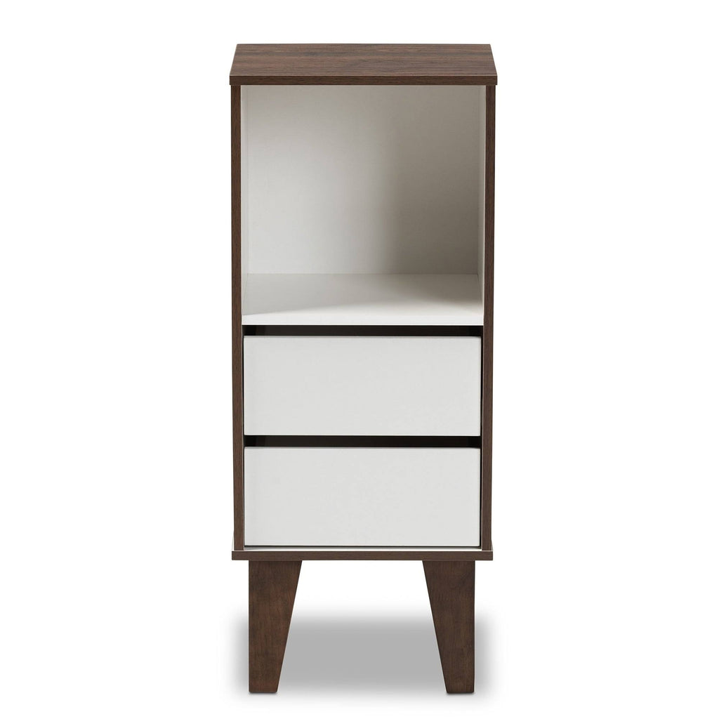Modern 2-Drawer Bookcase G329