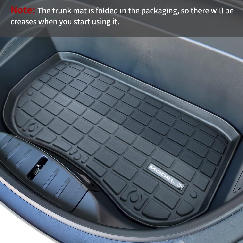 Front Trunk Liner All Weather Frunk Cargo Mat Y2022