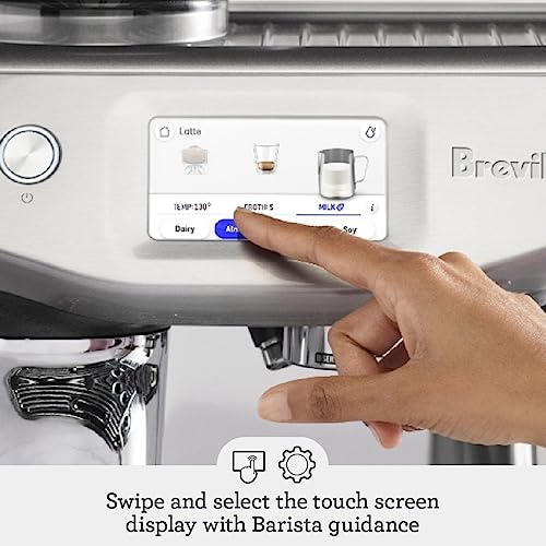 Brushed Stainless Steel Espresso Machine T386841