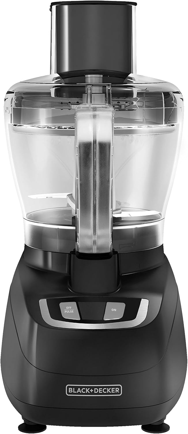 8-Cup Food Processor with Stainless Steel Blade, Black M7510