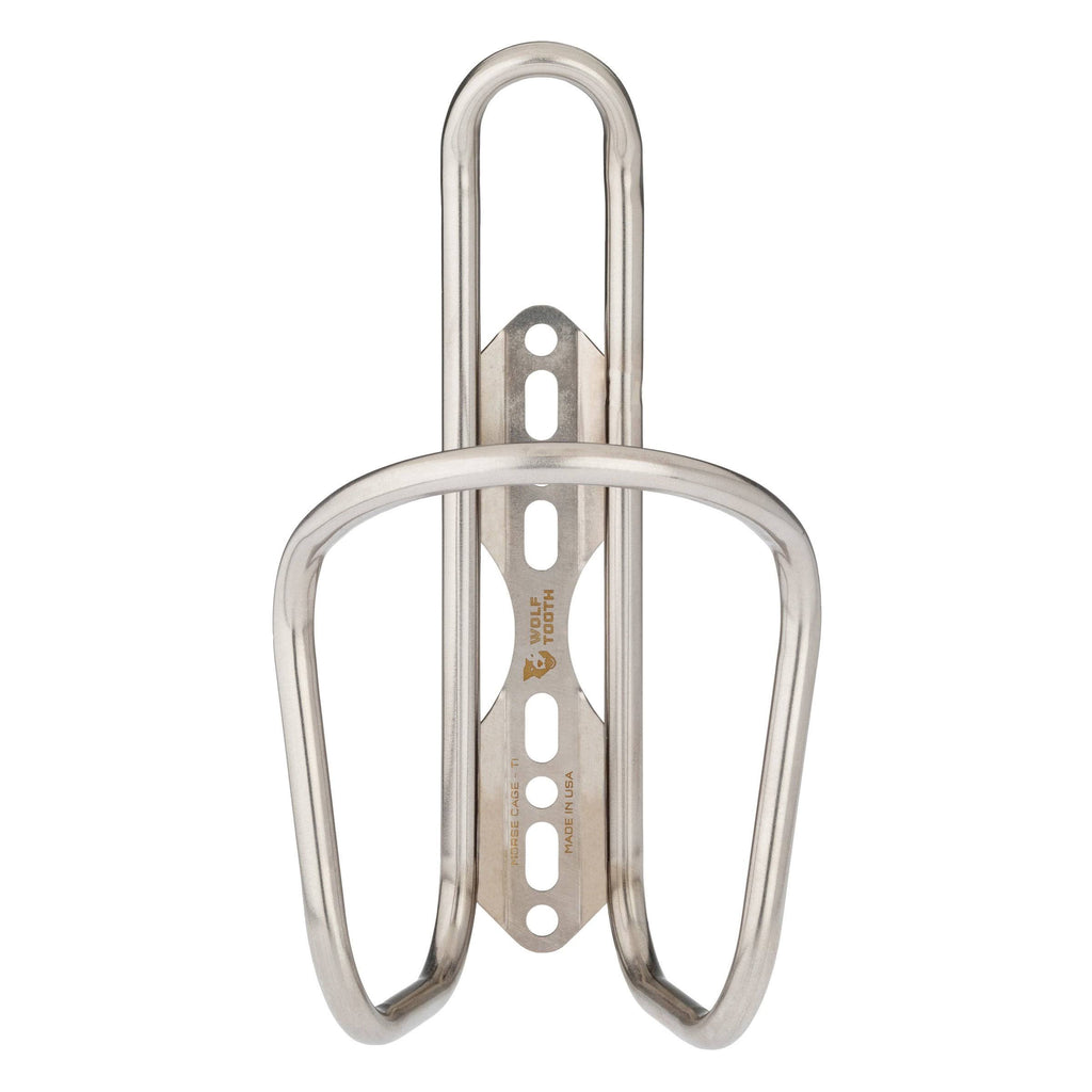 Titanium Silver Bottle Cage C140402