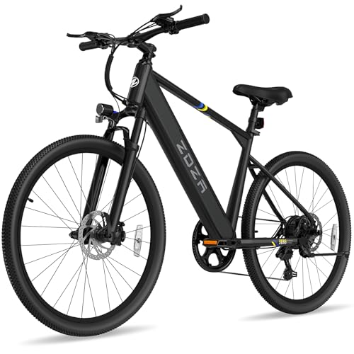 26" Electric Mountain Bike, 1000W Peak Motor, 375Wh Removable Battery, 7 Speed A222632